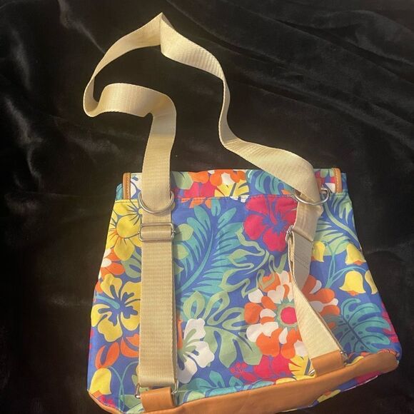 Lily Bloom backpack purse tropical design - Picture 5 of 6